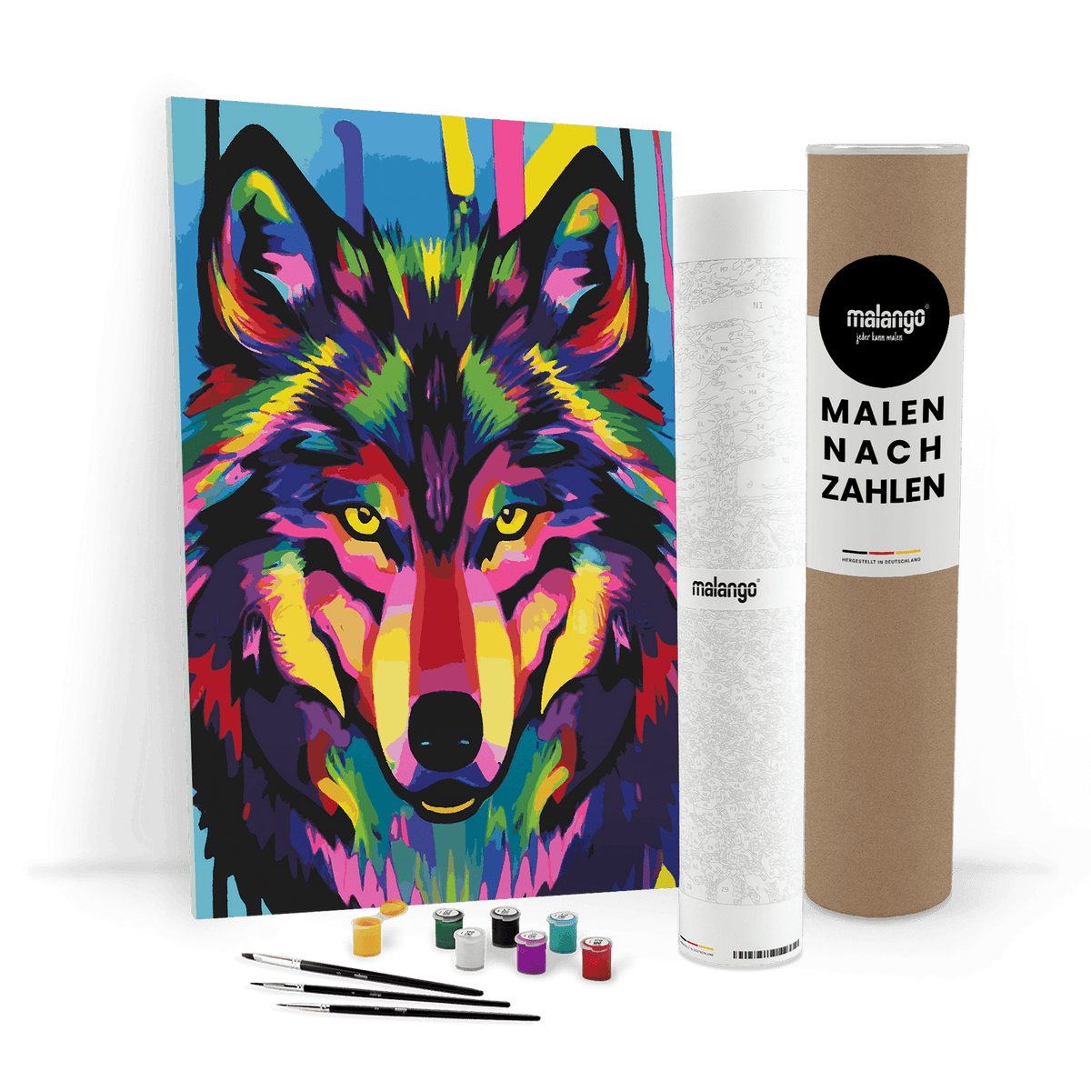 Malen nach Zahlen - Wolf Wilko
