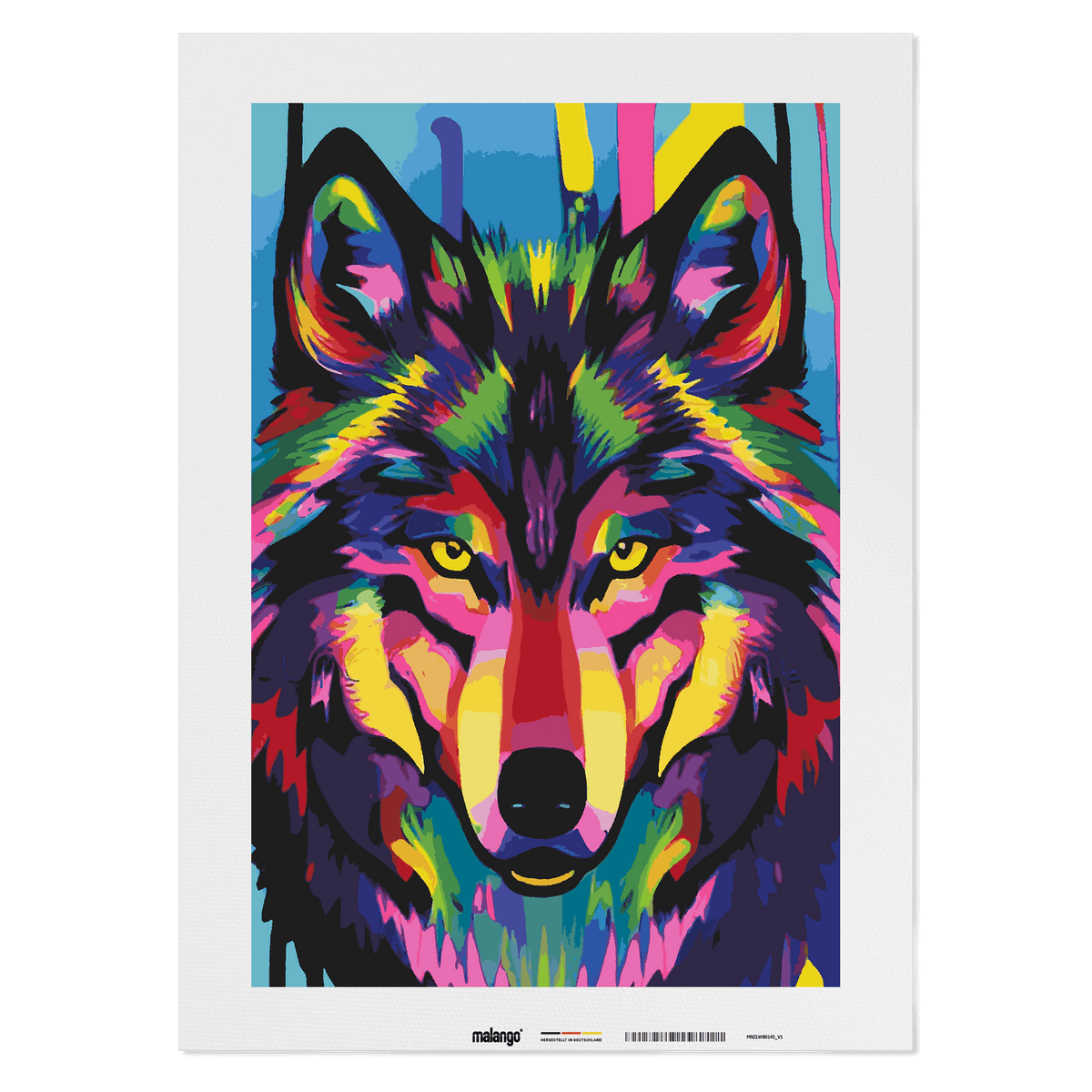 Malen nach Zahlen - Wolf Wilko