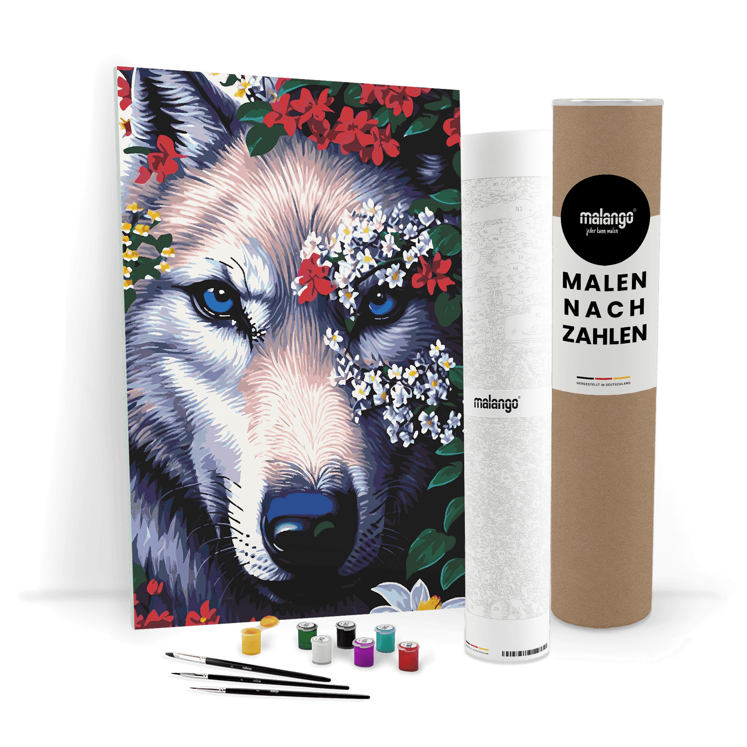 Malen nach Zahlen - Wolf Winfried