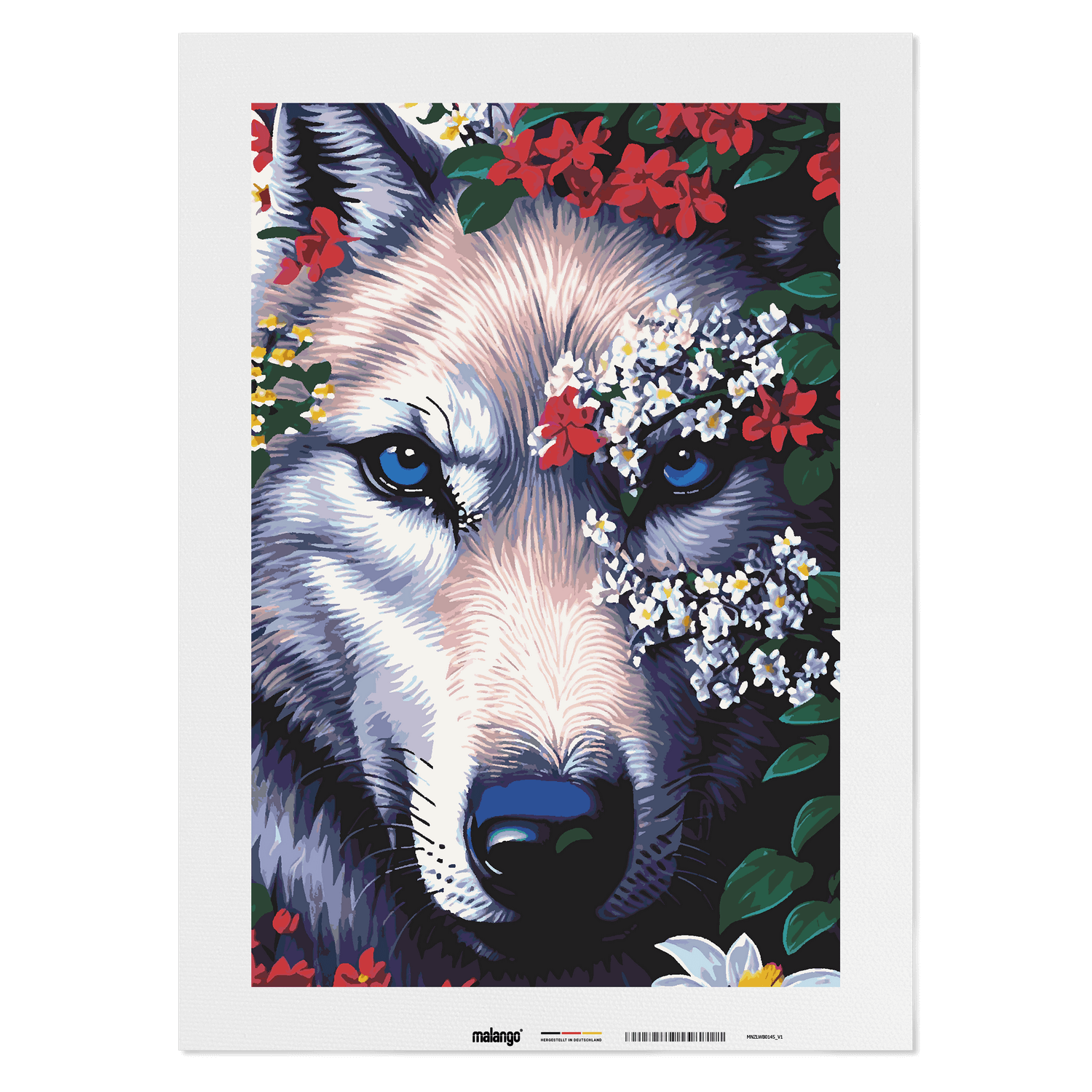 Malen nach Zahlen - Wolf Winfried