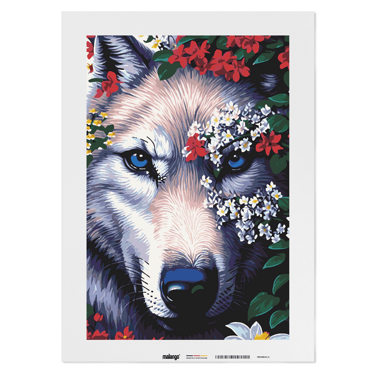 Malen nach Zahlen - Wolf Winfried