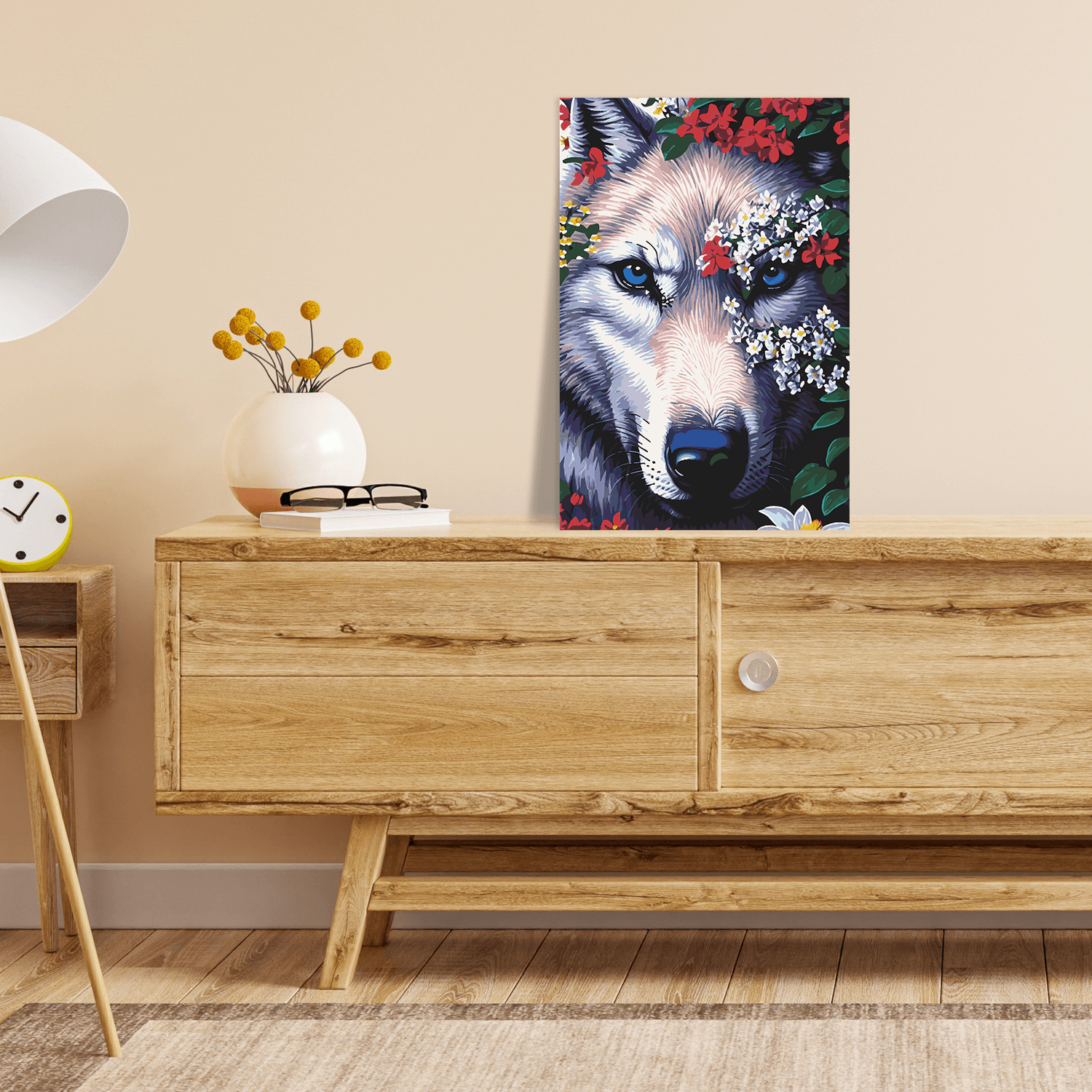 Malen nach Zahlen - Wolf Winfried