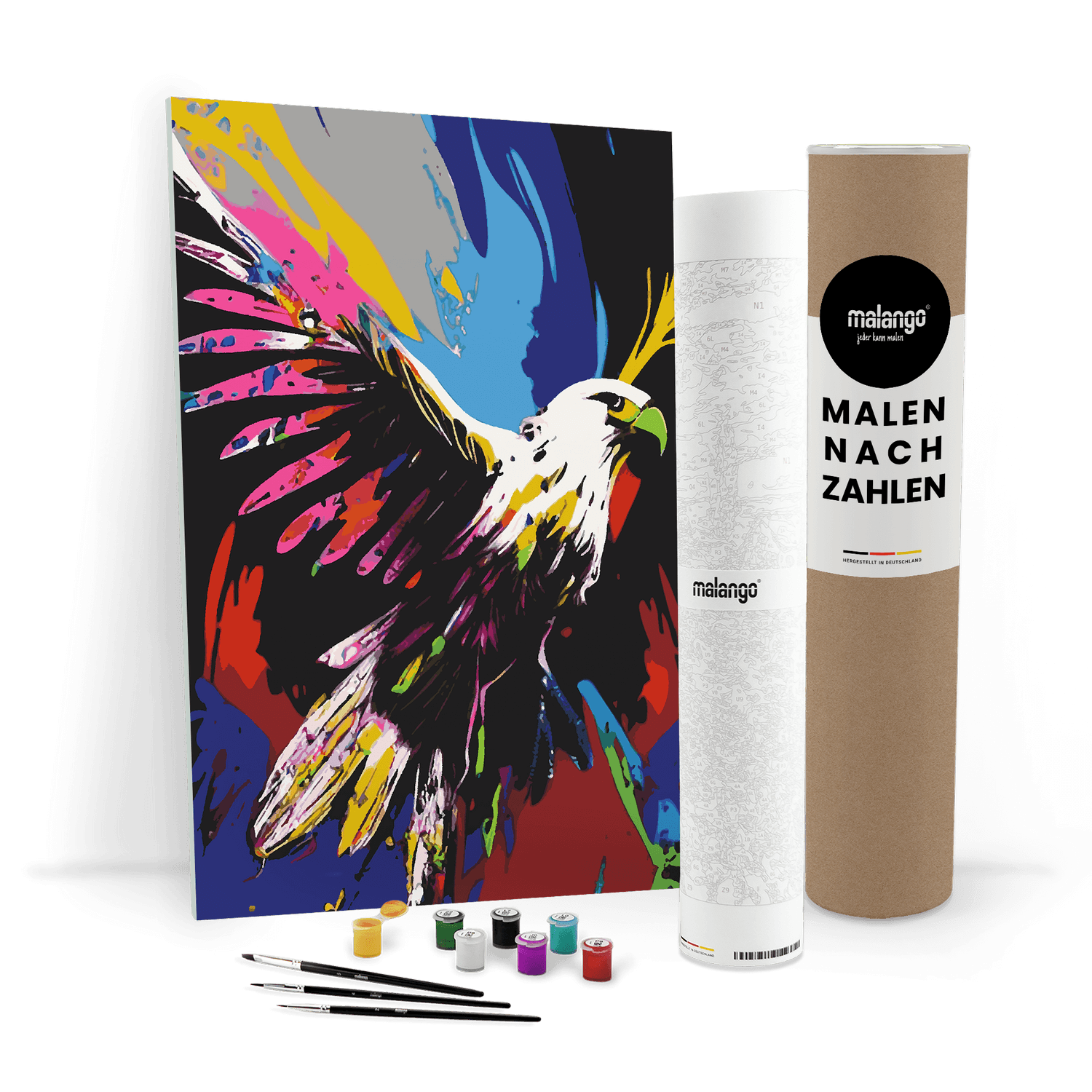 Malen nach Zahlen - Adler Ares