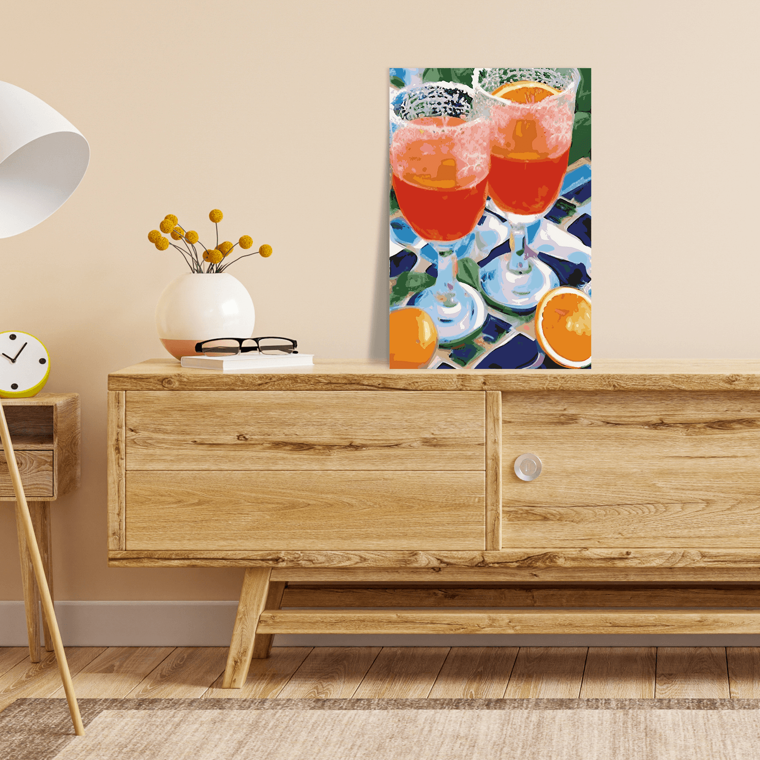 Malen nach Zahlen - Aperol Spritz