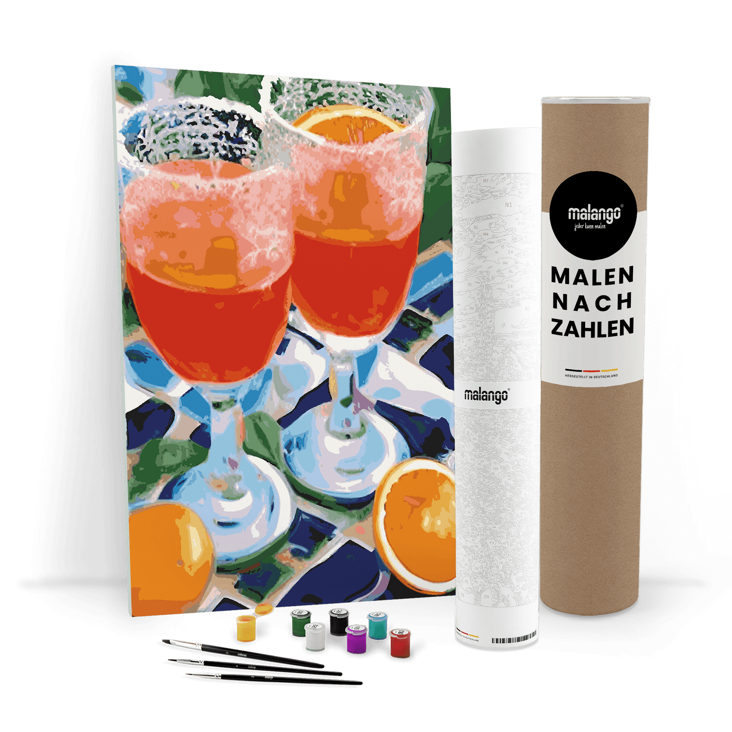 Malen nach Zahlen - Aperol Spritz