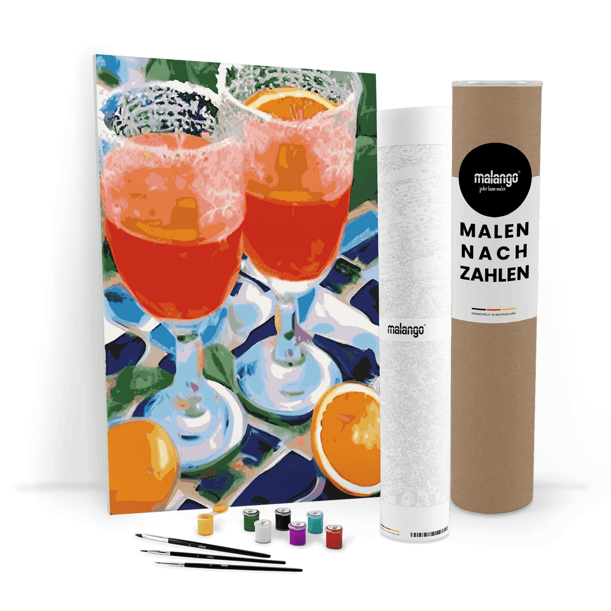 Malen nach Zahlen - Aperol Spritz