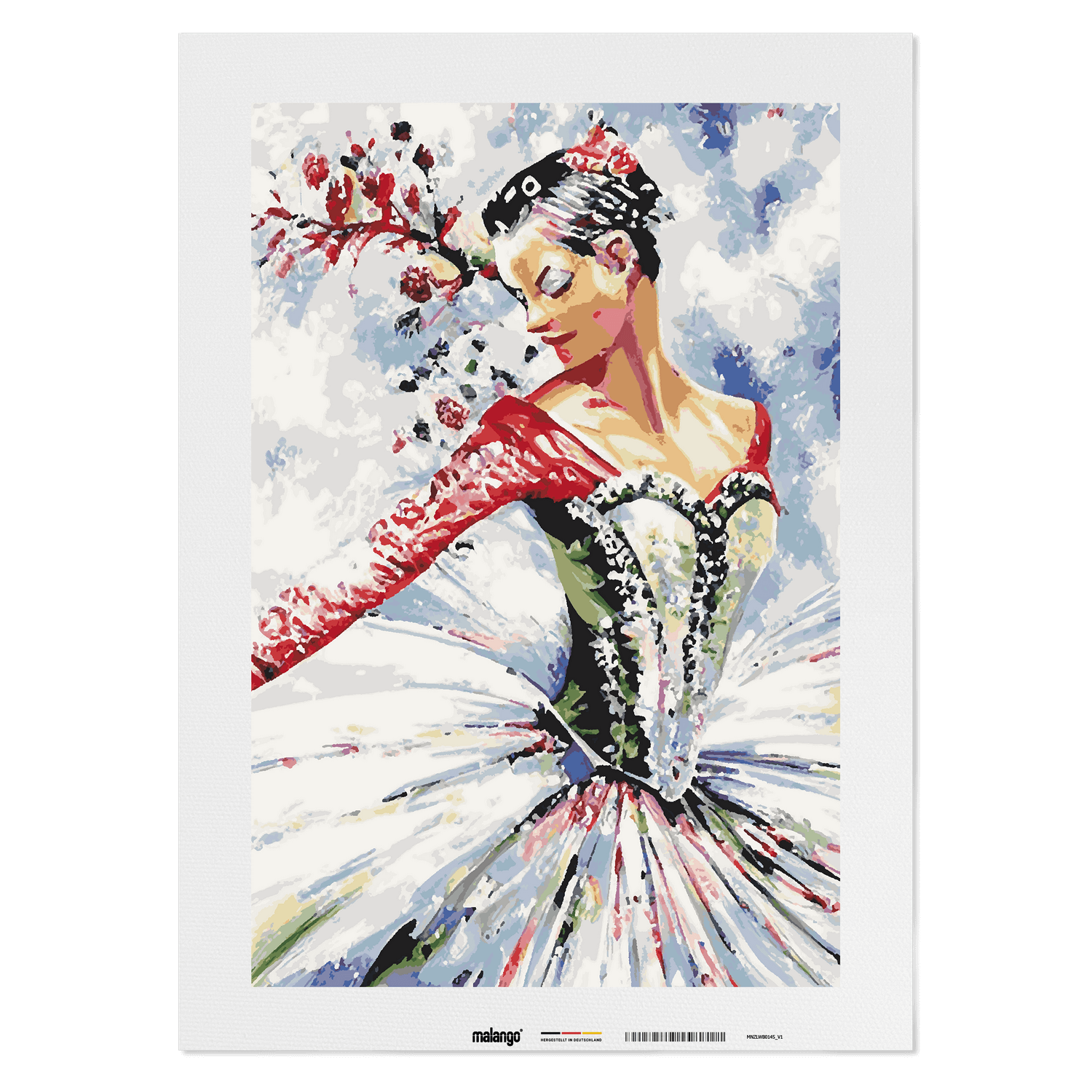 Malen nach Zahlen - Ballerina Barbara