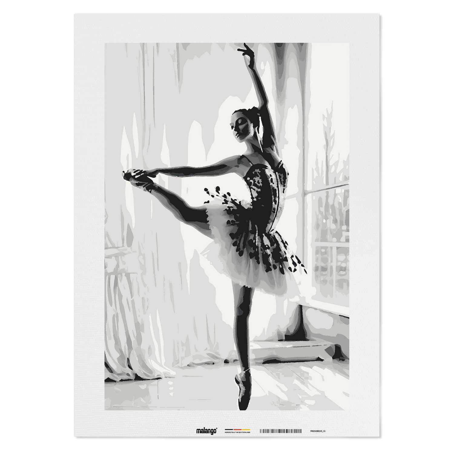 Malen nach Zahlen - Ballerina Bella