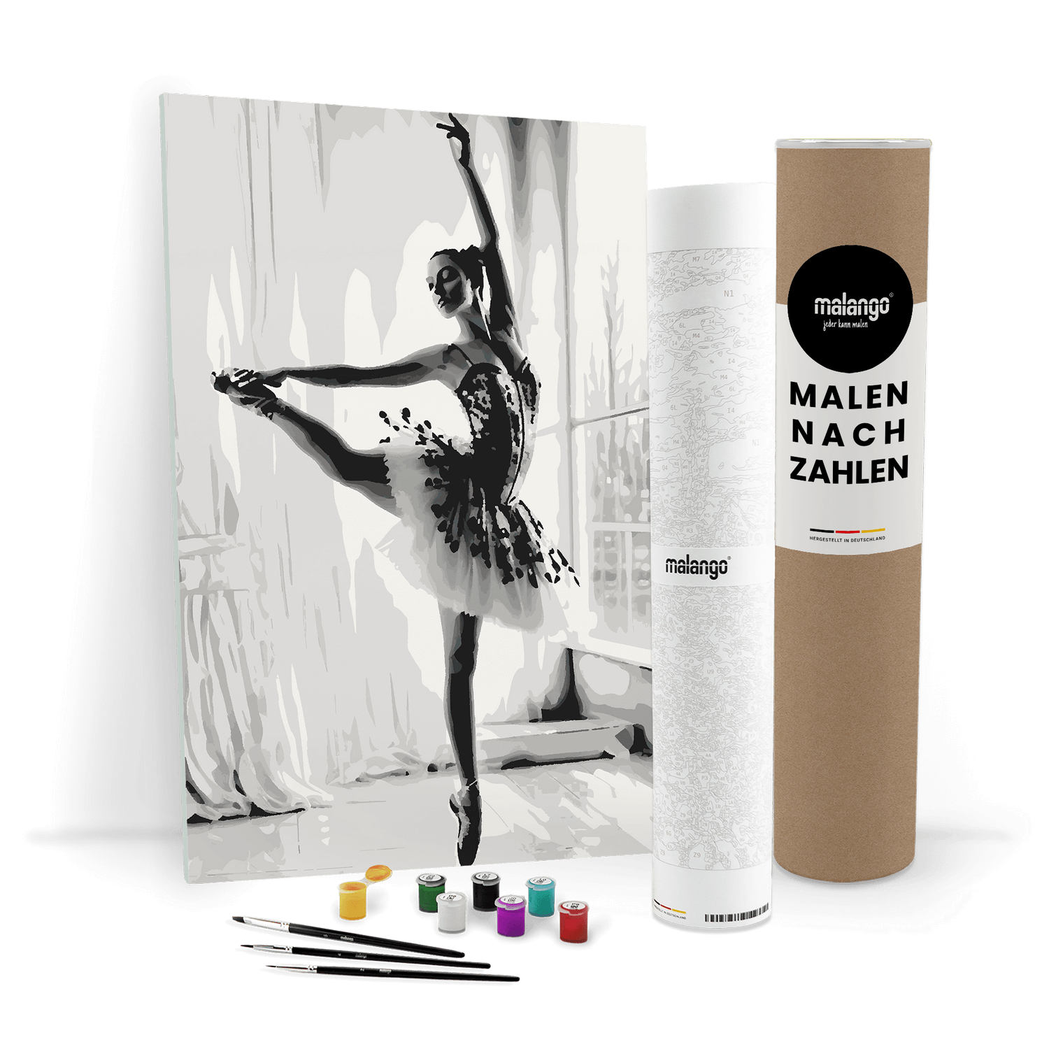Malen nach Zahlen - Ballerina Bella