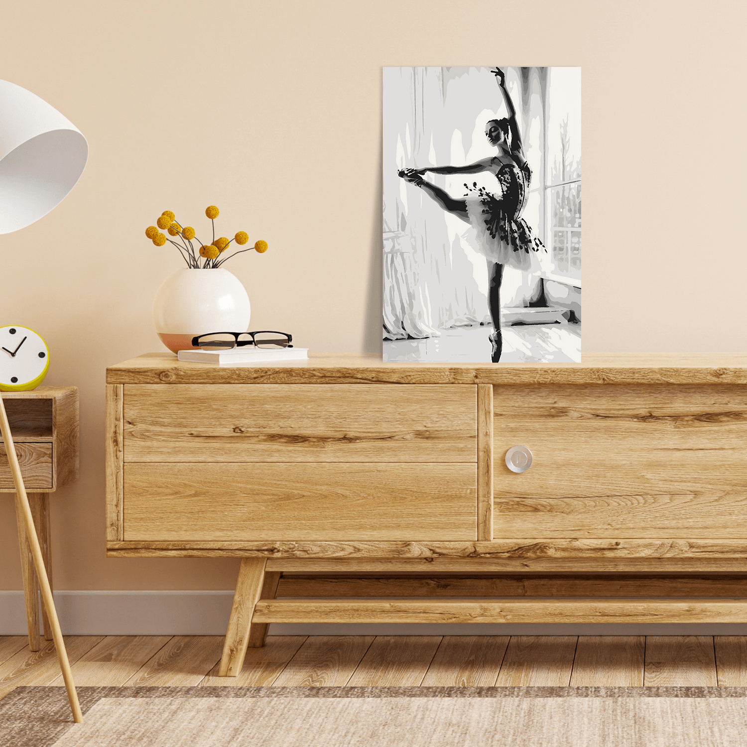 Malen nach Zahlen - Ballerina Bella