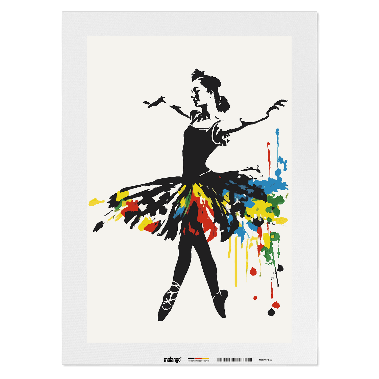 Malen nach Zahlen - Ballerina Brooke