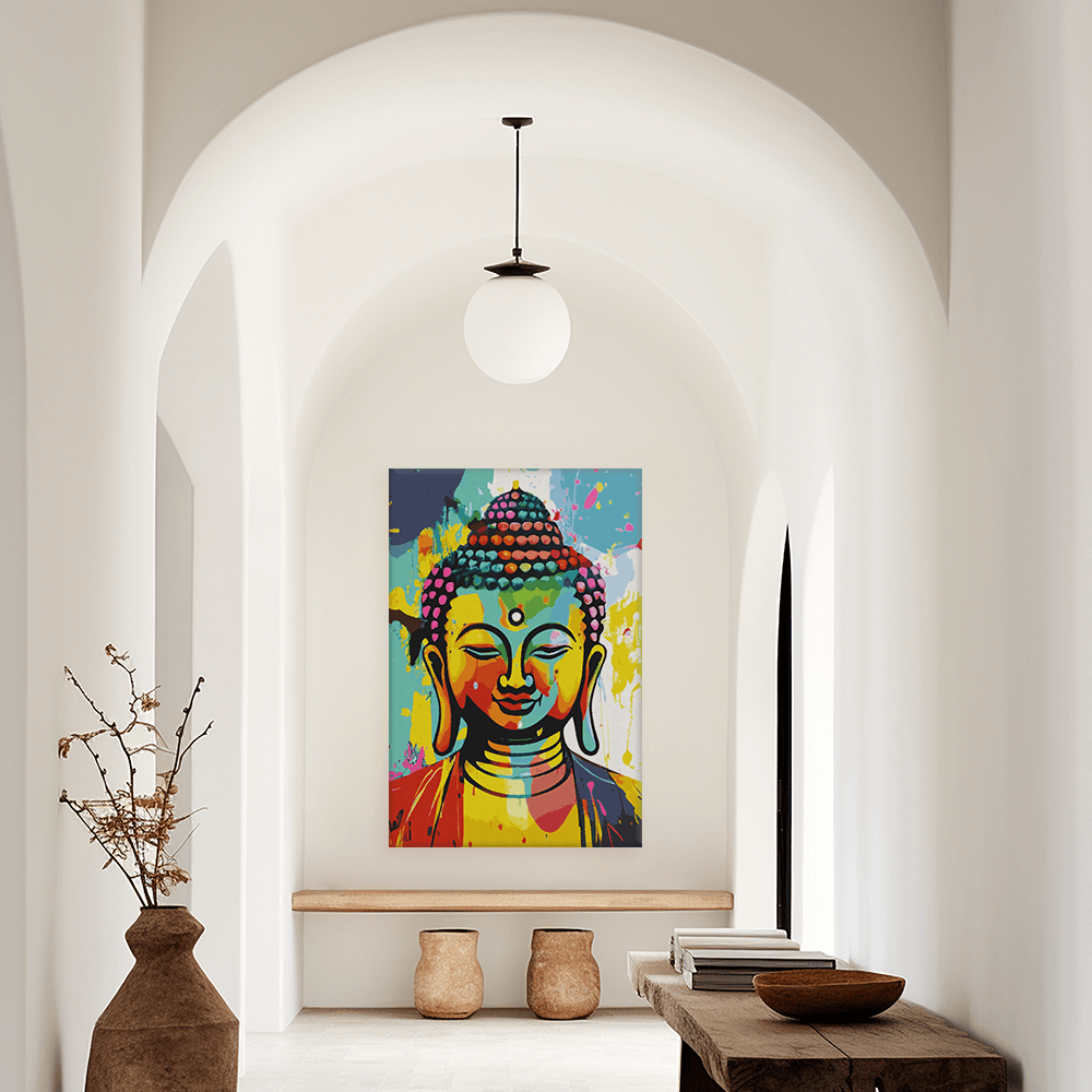 Malen nach Zahlen - Buddha Ben