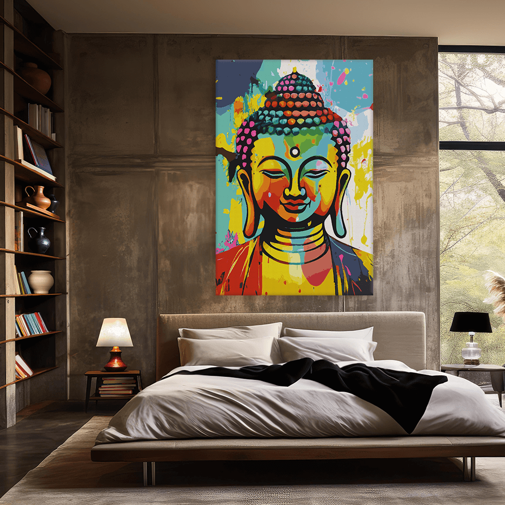 Malen nach Zahlen - Buddha Ben