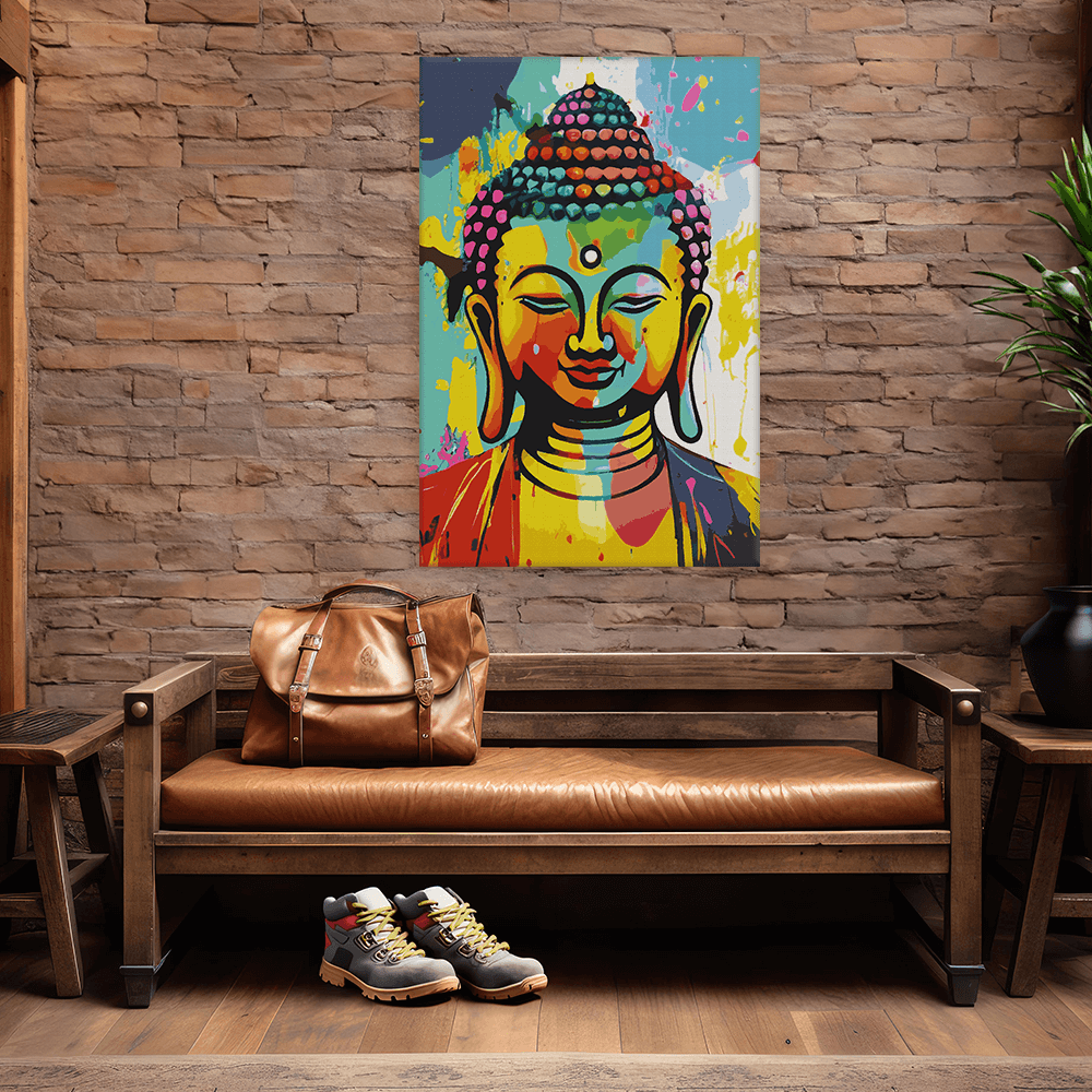 Malen nach Zahlen - Buddha Ben