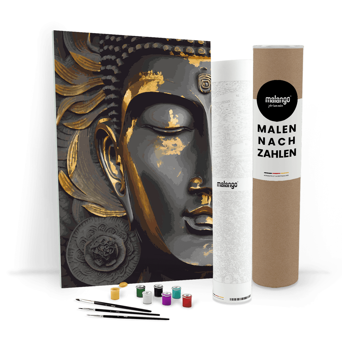 Malen nach Zahlen - Buddha Bing