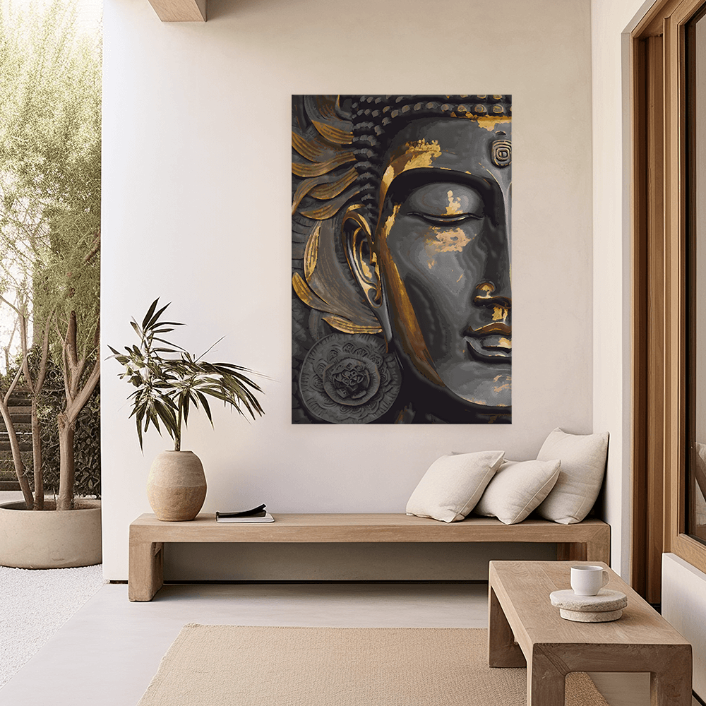 Malen nach Zahlen - Buddha Bing