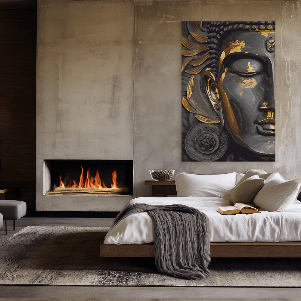 Malen nach Zahlen - Buddha Bing