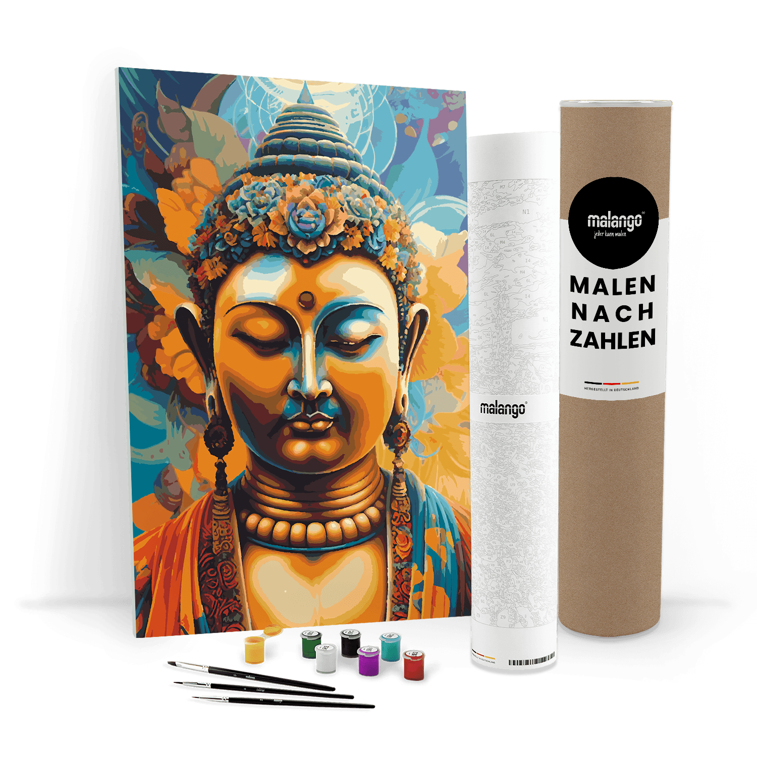 Malen nach Zahlen - Buddha Blossom