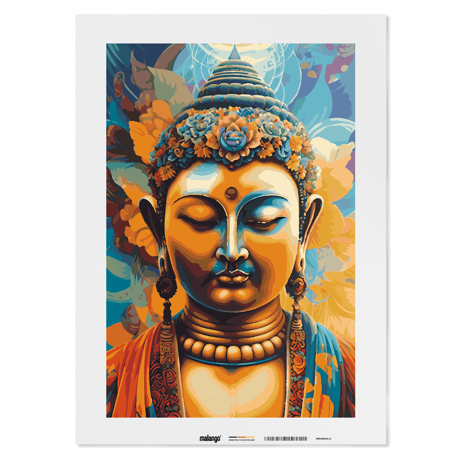 Malen nach Zahlen - Buddha Blossom