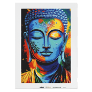 Malen nach Zahlen - Buddha Blu