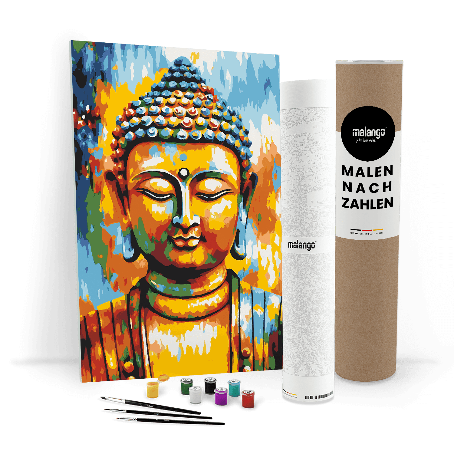 Malen nach Zahlen - Buddha Bob