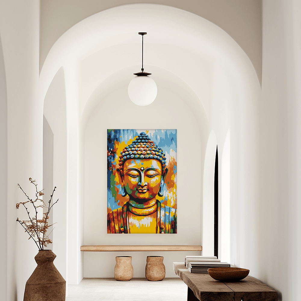 Malen nach Zahlen - Buddha Bob