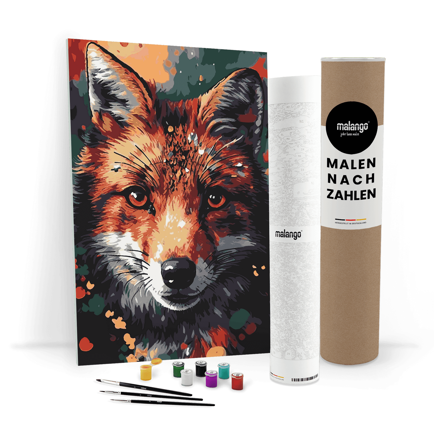 Malen nach Zahlen - Fuchs Fiona