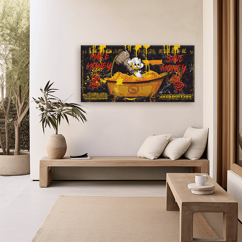 Malen nach Zahlen - DAGOBERT DOLLAR DUCK No. 1 - LIMITED EDITION