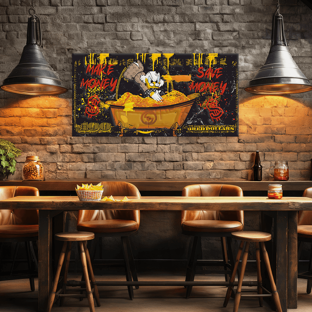 Malen nach Zahlen - DAGOBERT DOLLAR DUCK No. 1 - LIMITED EDITION