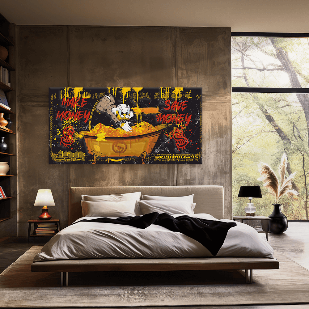 Malen nach Zahlen - DAGOBERT DOLLAR DUCK No. 1 - LIMITED EDITION