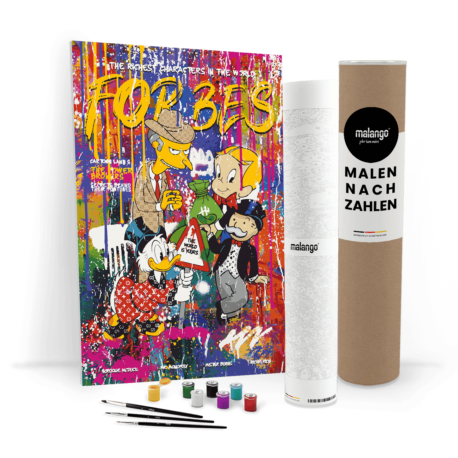 Malen nach Zahlen - Forbes No. 1 - Meddehbi - Limited Edition