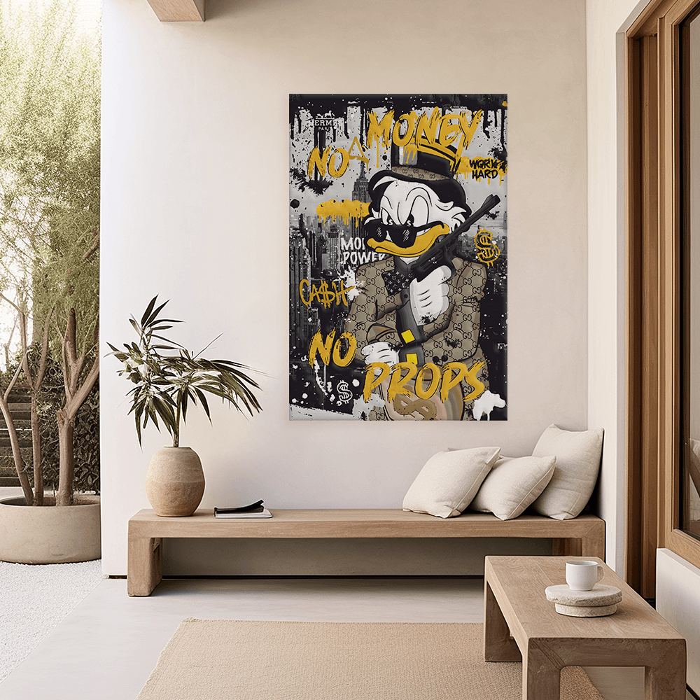 Malen nach Zahlen - DAGOBERT GANGSTER DUCK No. 1 - LIMITED EDITION