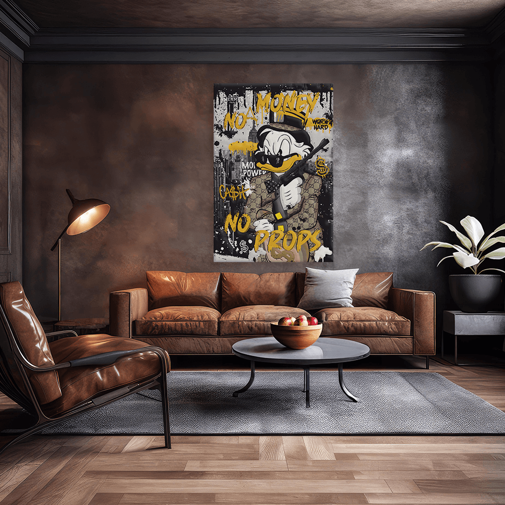 Malen nach Zahlen - DAGOBERT GANGSTER DUCK No. 1 - LIMITED EDITION