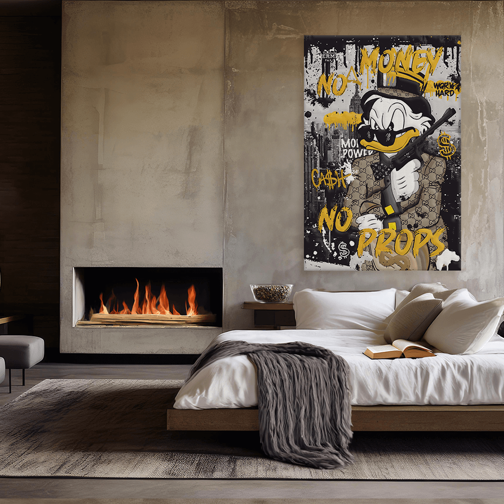 Malen nach Zahlen - DAGOBERT GANGSTER DUCK No. 1 - LIMITED EDITION