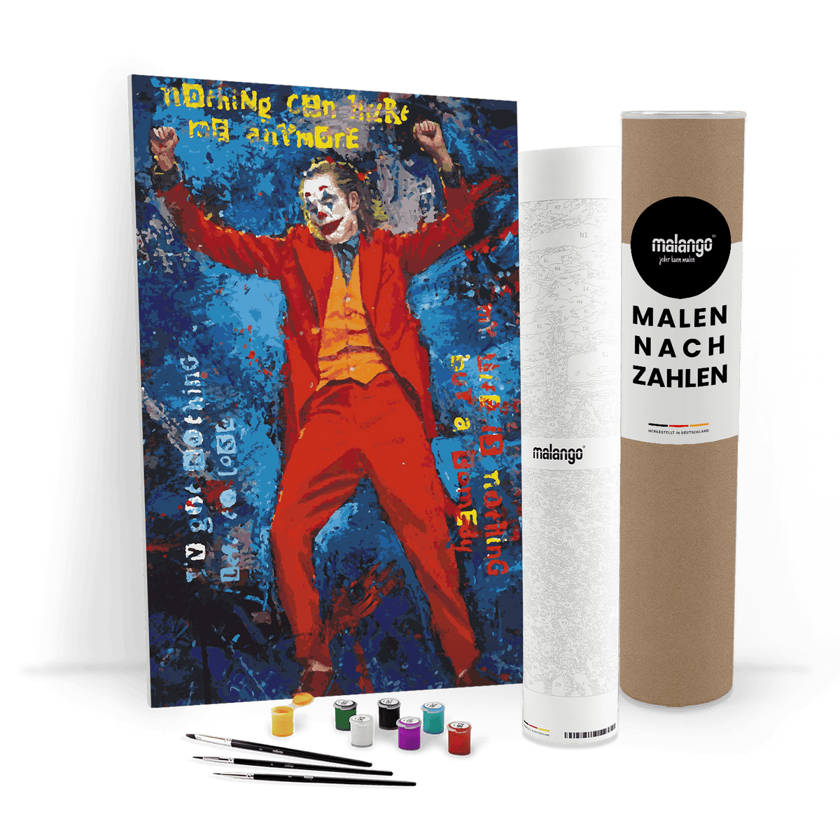 Malen nach Zahlen - JOKER - NOTHING CAN HURT ME ANYMORE - LIMITED EDITION