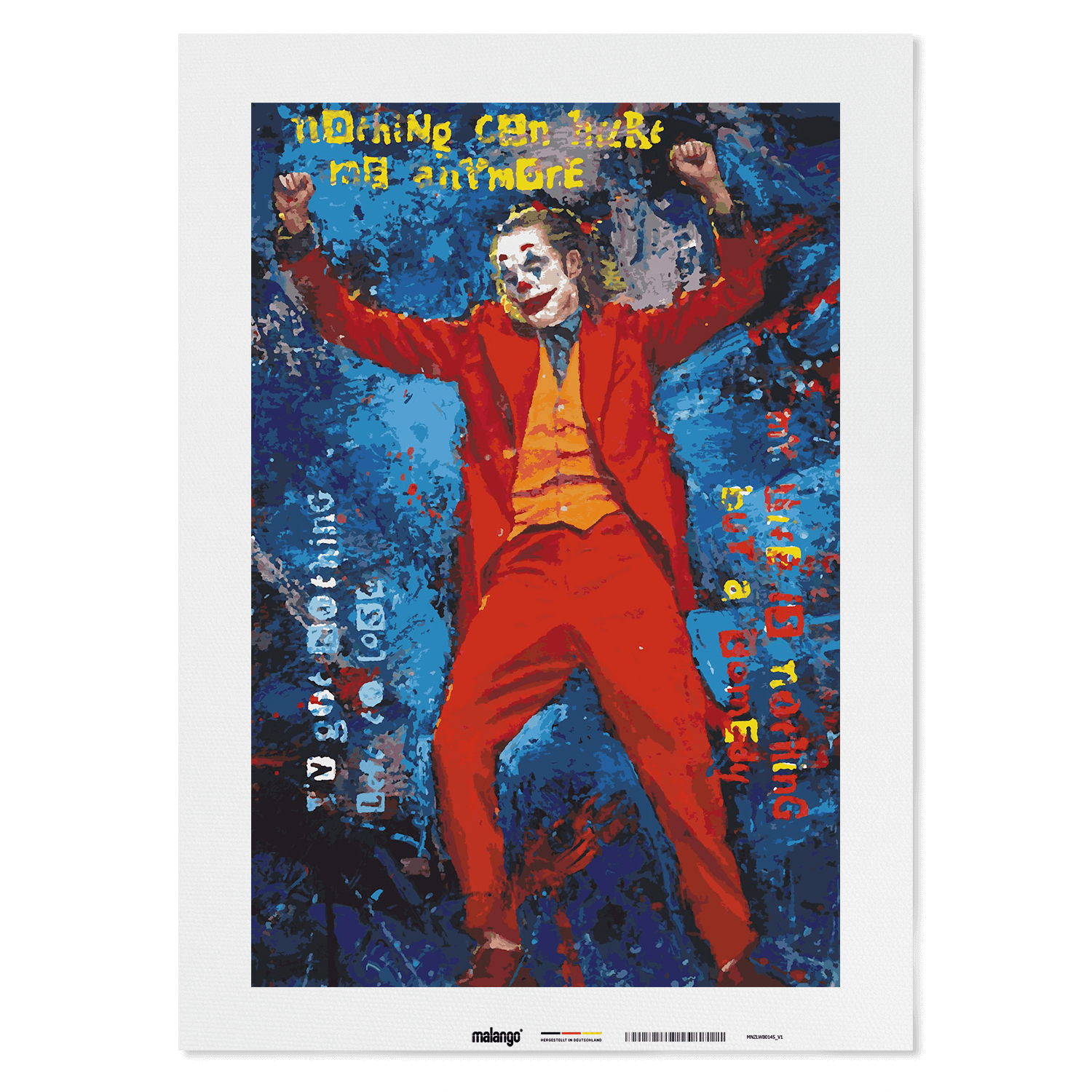 Malen nach Zahlen - JOKER - NOTHING CAN HURT ME ANYMORE - LIMITED EDITION