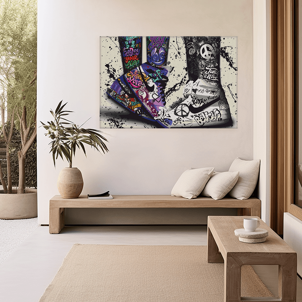 Malen nach Zahlen - JORDAN - BELIVE IN PEACE - LIMITED EDITION