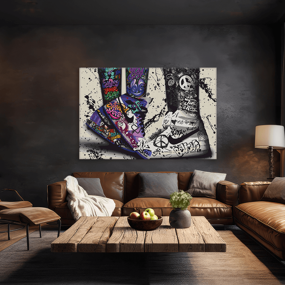 Malen nach Zahlen - JORDAN - BELIVE IN PEACE - LIMITED EDITION