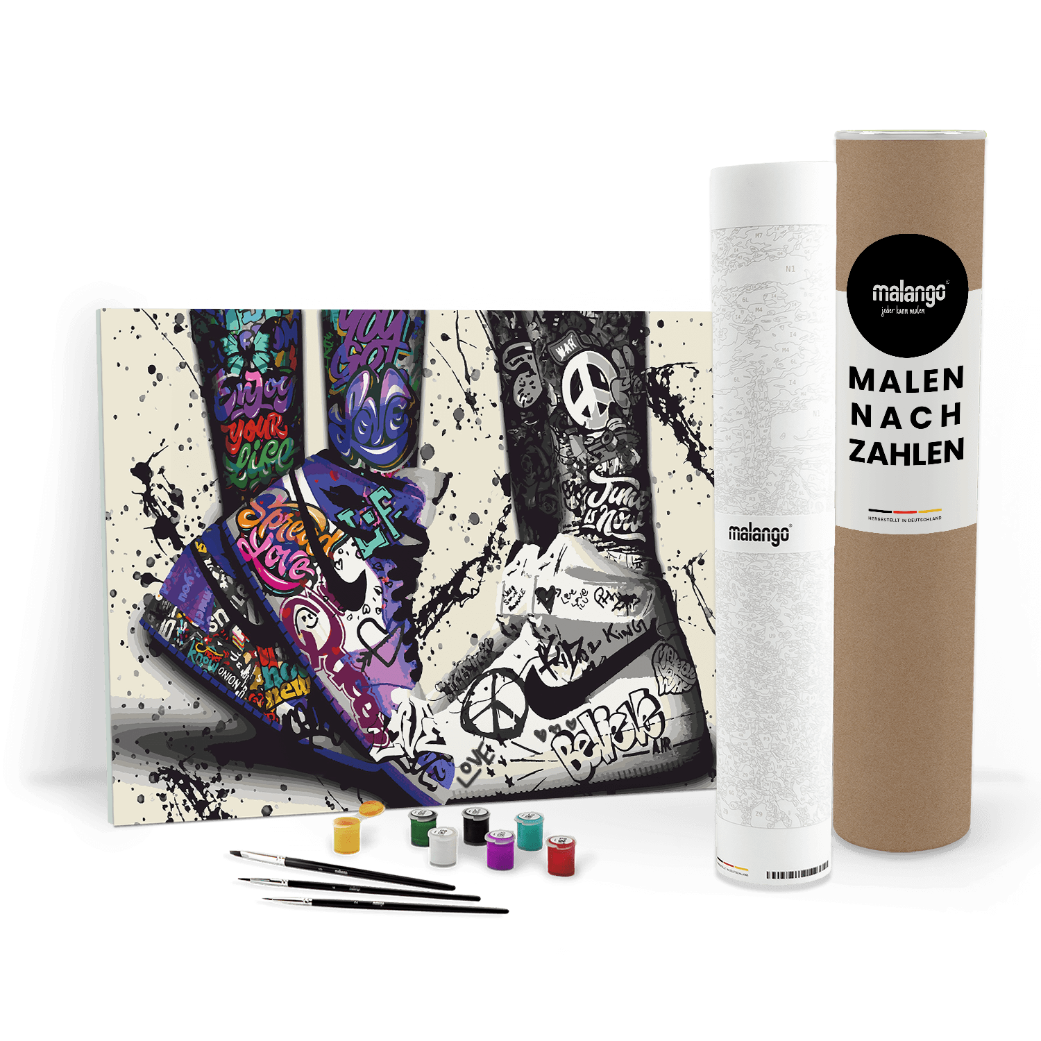 Malen nach Zahlen - JORDAN - BELIVE IN PEACE - LIMITED EDITION