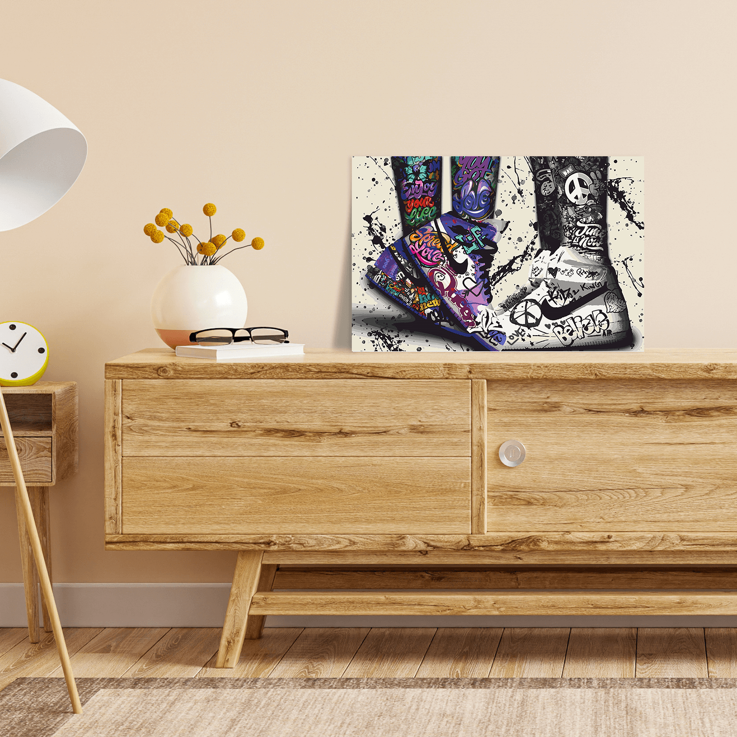 Malen nach Zahlen - JORDAN - BELIVE IN PEACE - LIMITED EDITION