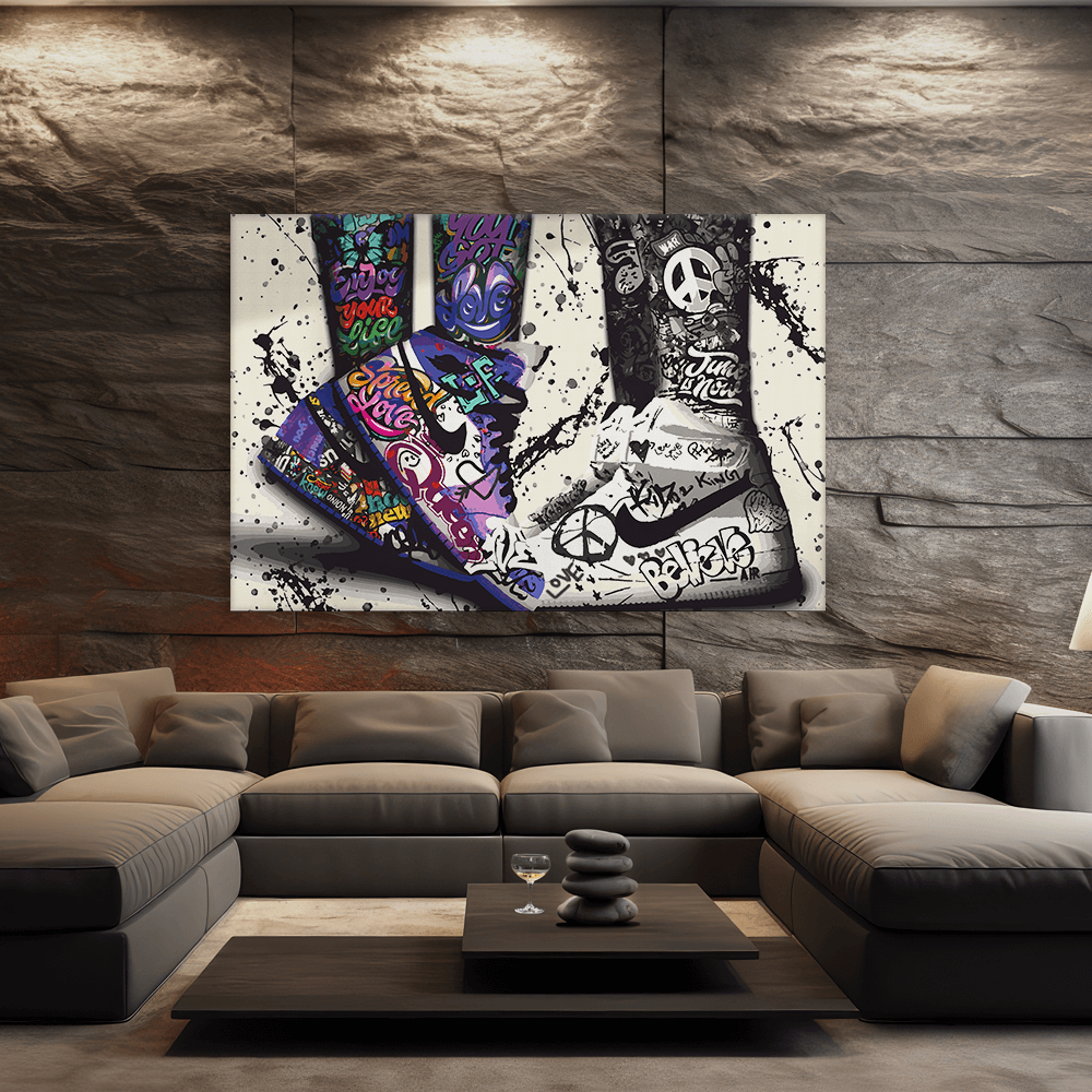 Malen nach Zahlen - JORDAN - BELIVE IN PEACE - LIMITED EDITION