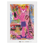 Malen nach Zahlen - Pink Panther - Champagner In Paris - Hifza - Limited Edition