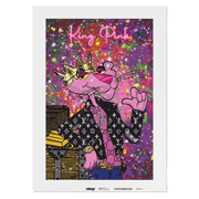 Malen nach Zahlen - Pink Panther - King Pink - Hifza - Limited Edition