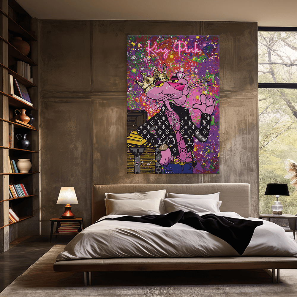 Malen nach Zahlen - PINK PANTHER - KING PINK - LIMITED EDITION