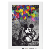 Malen nach Zahlen - Mickey Meets Banksy - Graffity Ballons - Hifza - Limited Edition