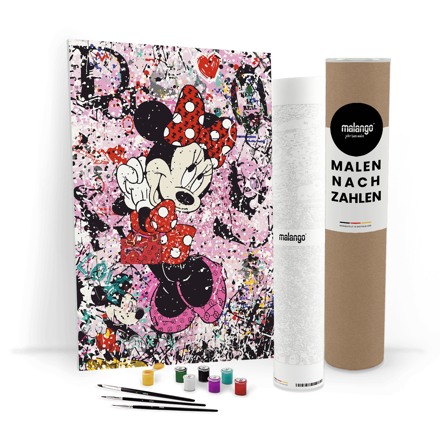 Malen nach Zahlen - MINNIE THE LUXURY QUEEN - LIMITED EDITION
