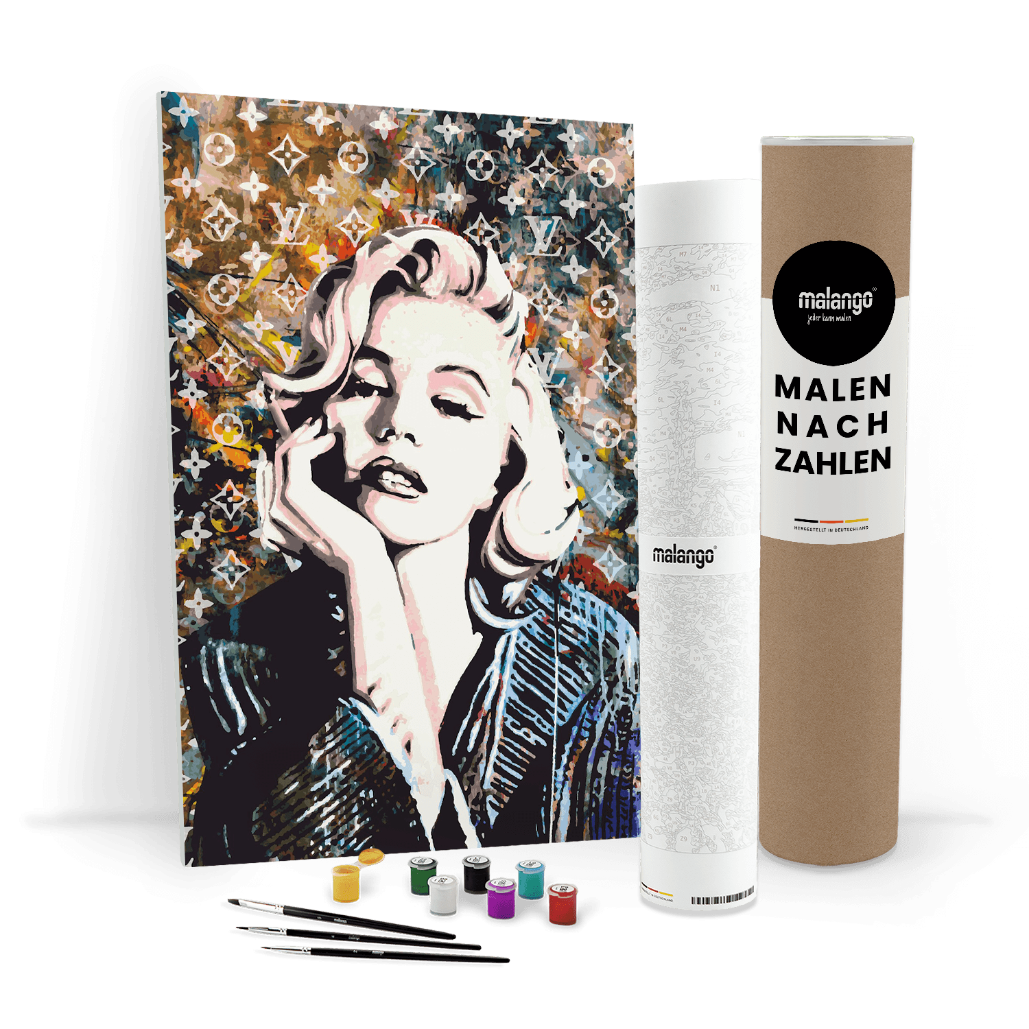 Malen nach Zahlen - MARILYN MONROE - HEY YOU - LIMITED EDITION