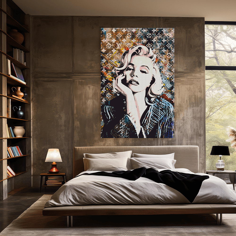 Malen nach Zahlen - MARILYN MONROE - HEY YOU - LIMITED EDITION