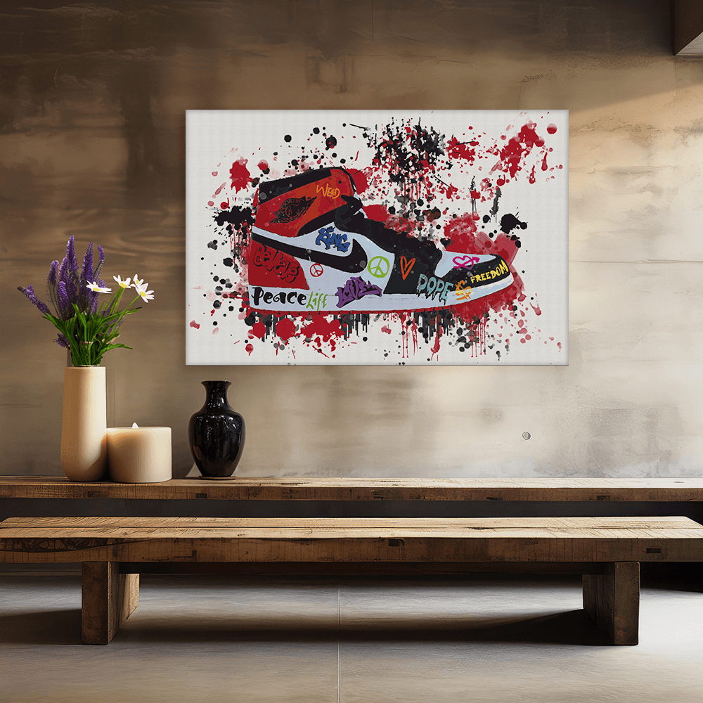 Malen nach Zahlen - JORDAN - LOVE AND PEACE - LIMITED EDITION