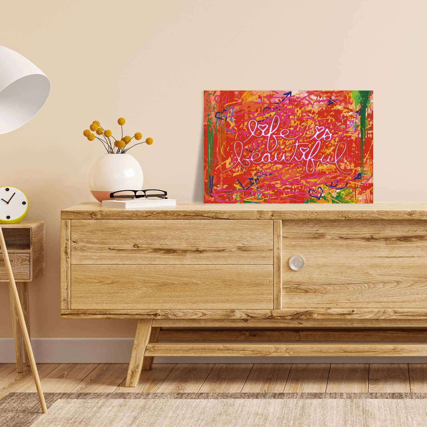 Malen nach Zahlen - Life Is Beautiful - Hifza - Limited Edition